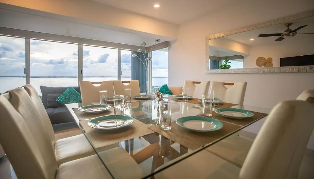 Penthouse Ocean & Lagoon Views, New Listing Cancun