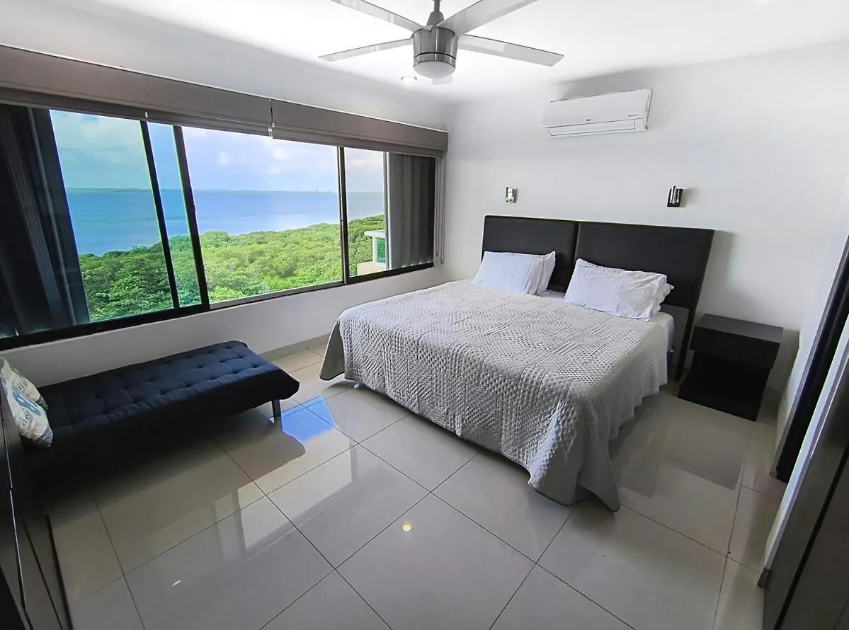 Apartment Penthouse Ocean & Lagoon Views, New Listing Cancun