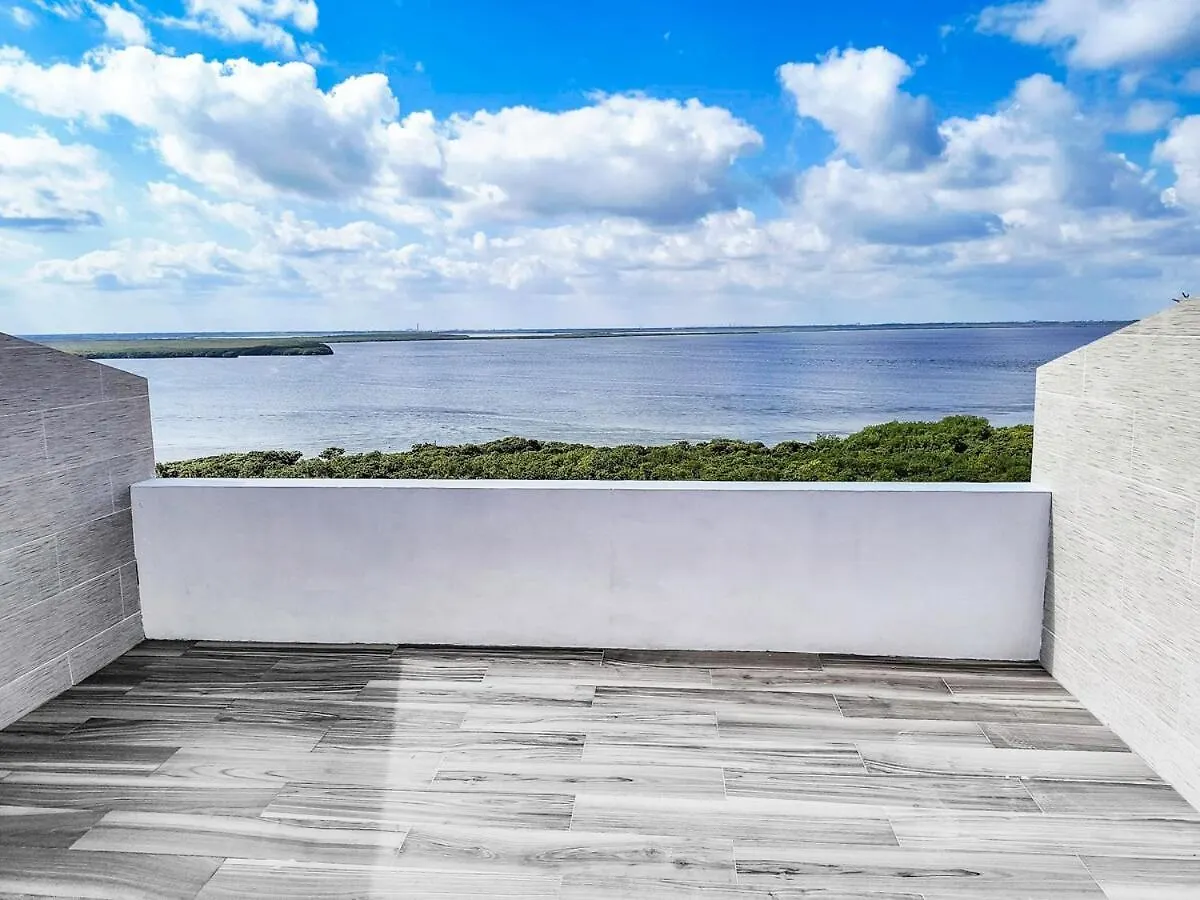 Apartment Penthouse Ocean & Lagoon Views, New Listing Cancun