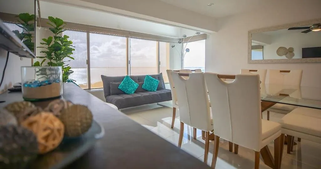 Apartment Penthouse Ocean & Lagoon Views, New Listing Cancun Mexico